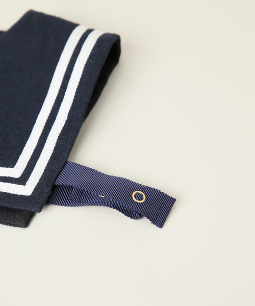 IENA ENFANT（イエナアンファン）の「《追加》セーラースタイベスト baby（ベビーギフト・レディース・ホワイト/ホワイト系その他/ネイビー・FREE）」の9枚目の写真