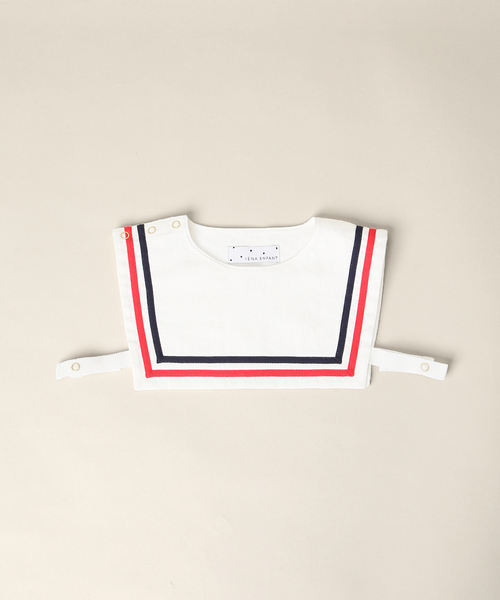 IENA ENFANT（イエナアンファン）の「《追加》セーラースタイベスト baby（ベビーギフト・レディース・ホワイト/ホワイト系その他/ネイビー・FREE）」の18枚目の写真