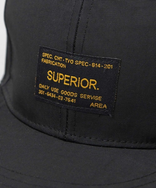 A.M.S.（エーエムエス）の「撥水 ムラ染風 ワッシャーナイロン 平つば ベースボールキャップ（キャップ・メンズ・ブラック/グレイッシュベージュ/ライトグレー・FREE）」の17枚目の写真