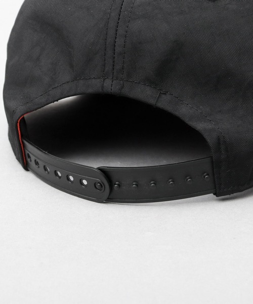 A.M.S.（エーエムエス）の「撥水 ムラ染風 ワッシャーナイロン 平つば ベースボールキャップ（キャップ・メンズ・ブラック/グレイッシュベージュ/ライトグレー・FREE）」の12枚目の写真