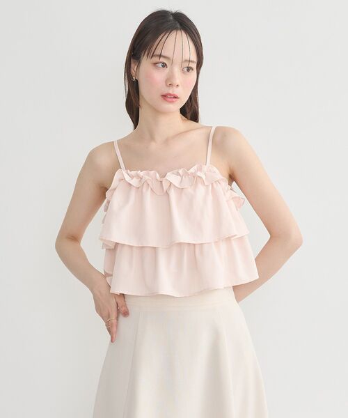 earth music&ecology（アースミュージックアンドエコロジー）の「ティアードアンサンブルブラウス（シャツ/ブラウス・レディース・アイボリー/ピンク/ライトグレー系1・FREE）」の22枚目の写真