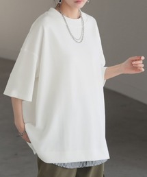 とろける極のび ポンチ Tシャツ 半袖ver.