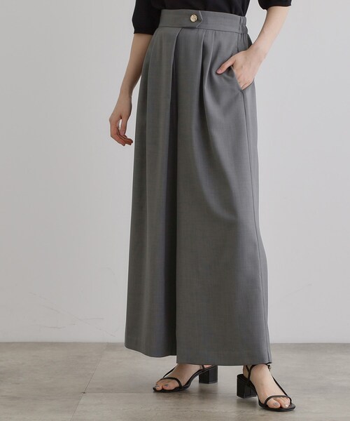 grove（グローブ）の「エフォートレスマキシスカンツ（その他パンツ・レディース・ブラック/カーキ/チャコールグレー・02/05/04/03/01）」の22枚目の写真