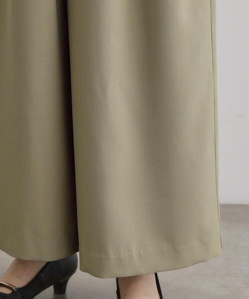 grove（グローブ）の「エフォートレスマキシスカンツ（その他パンツ・レディース・ブラック/カーキ/チャコールグレー・02/05/04/03/01）」の4枚目の写真