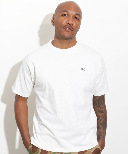 ROTAR（ローター）の「Laurel USA Cotton HW 1p Tee（Tシャツ/カットソー・メンズ・ダークブラック/ダークグリーン/ホワイト系その他/ネイビー/ベージュ・MEDIUM/LARGE/X-LARGE）」の2枚目の写真