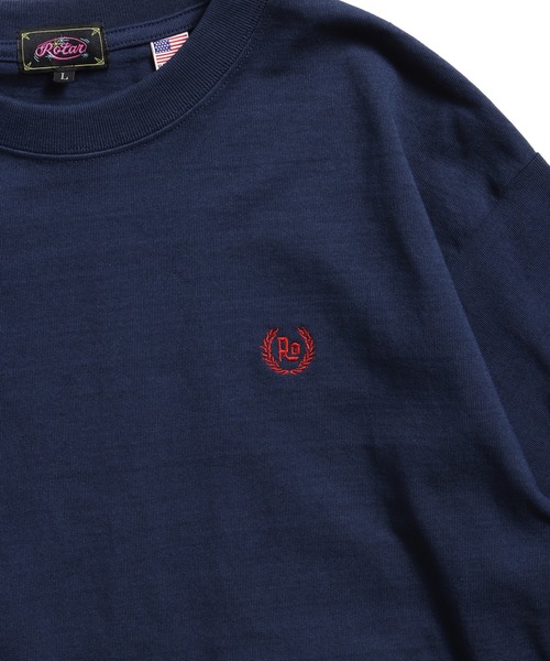 ROTAR（ローター）の「Laurel USA Cotton HW 1p Tee（Tシャツ/カットソー・メンズ・ダークブラック/ダークグリーン/ホワイト系その他/ネイビー/ベージュ・MEDIUM/LARGE/X-LARGE）」の13枚目の写真