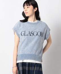 Grand PARK | ケミカルウォッシュ　ロゴベスト(ニット/セーター)