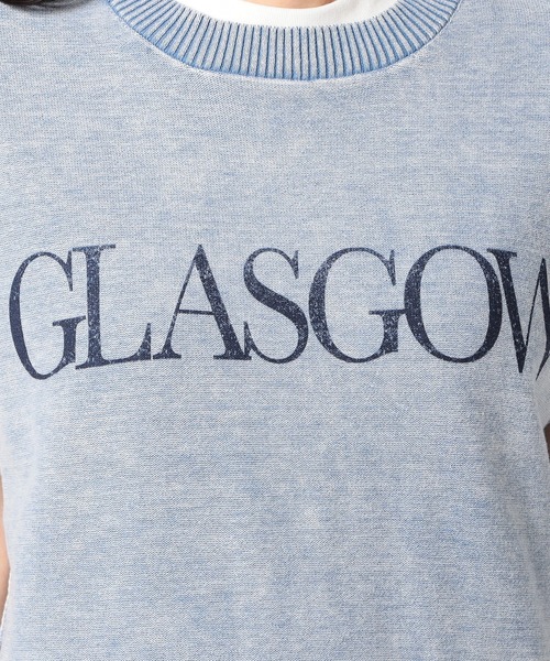 Grand PARK（グランドパーク）の「ケミカルウォッシュ　ロゴベスト（ニット/セーター・レディース・チャコールグレー/ライトブルー/モカ・FREE）」の16枚目の写真