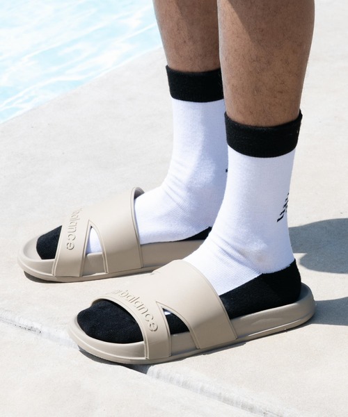 NEW BALANCE（ニューバランス）の「200 N Slide（サンダル・メンズ・ブラック/ベージュ系その他/ブルー系その他・22.0cm/23.0cm/24.0cm/25.0cm/26.0cm/27.0cm/28.0cm/29.0cm）」の2枚目の写真