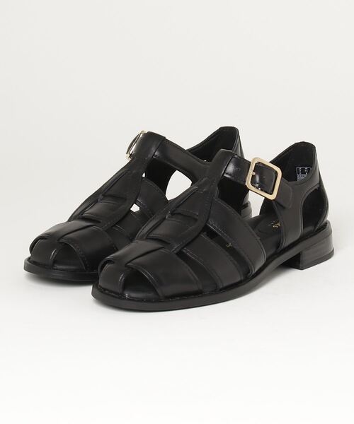 Clarks（クラークス）の「Hana Sun / ハナサン（ブラックレザー）（サンダル・レディース・ブラック・UK3/UK3.5/UK4/UK4.5/UK5/UK5.5/UK6）」の11枚目の写真
