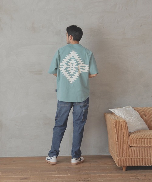 BAYFLOW（ベイフロー）の「[穿き心地抜群]ソフトデニムテーパードペインターパンツ[ストレッチ・軽量]（デニムパンツ・メンズ・アクア/ライトブルー・SMALL/MEDIUM/LARGE）」の15枚目の写真