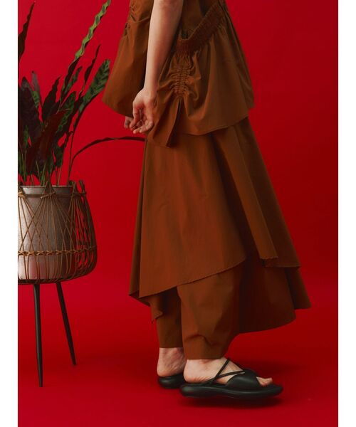 TYPEWRITER ASYMME LAYERED PT / タイプライターアシメ