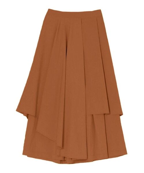 UN3D.(アンスリード)の「TYPEWRITER ASYMME LAYERED PT / タイプライターアシメレイヤードパンツ(その他パンツ・レディース・ブルー/ブラック/カーキ/イエロー/キャメル・36/38)」の16枚目の写真