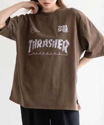 THRASHER GAME LOGO S/S PIGMENT TEE /スラッシャーゲームロゴショートスリーブピグメントTシャツ