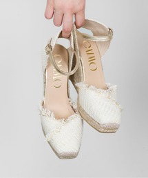 【GAIMO/ガイモ】エスパドリーユ 　ウェッジサンダル