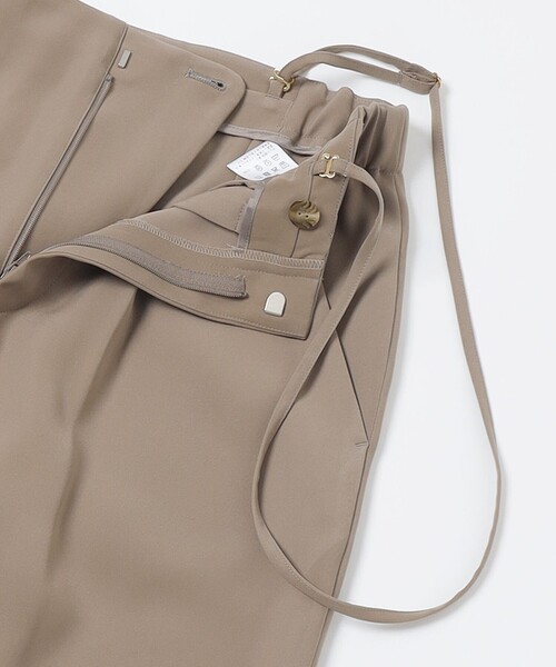 LOVELESS(ラブレス)の「サスペンダーパンツ(スラックス・レディース・ベージュ系その他/ブラック・36/34)」の10枚目の写真