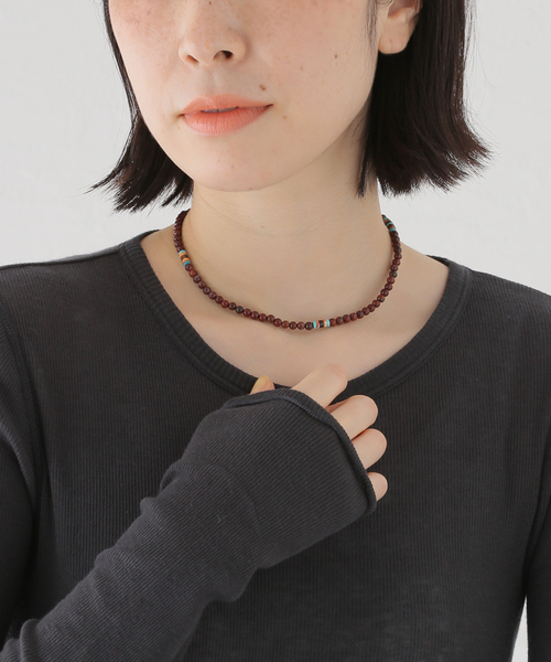 セール】MIKIA/ミキア 4mm stone double wrap ブレスレット