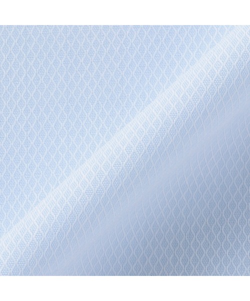TOKYO SHIRTS(トウキョウシャツ)の「透け防止 形態安定ノーアイロン レギュラー 7分袖ビジネスワイシャツ(ビジネスシャツ・レディース・サックスブルー・LL/M/L/XL/S)」の5枚目の写真