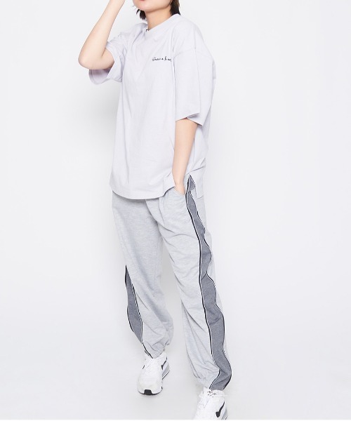 spiritoso（スピリトーゾ）の「【spiritoso】Sun Town Tシャツ（Tシャツ/カットソー・レディース・ホワイト/ブルー系/ラベンダー・FREE）」の8枚目の写真