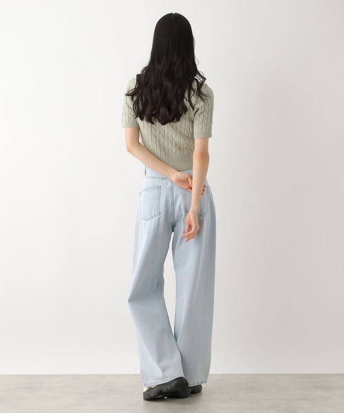 Heather POLO BCS ポケットニット　半袖 Heather ニット セーター 「POLO BCS(ポロ・ビーシーエス