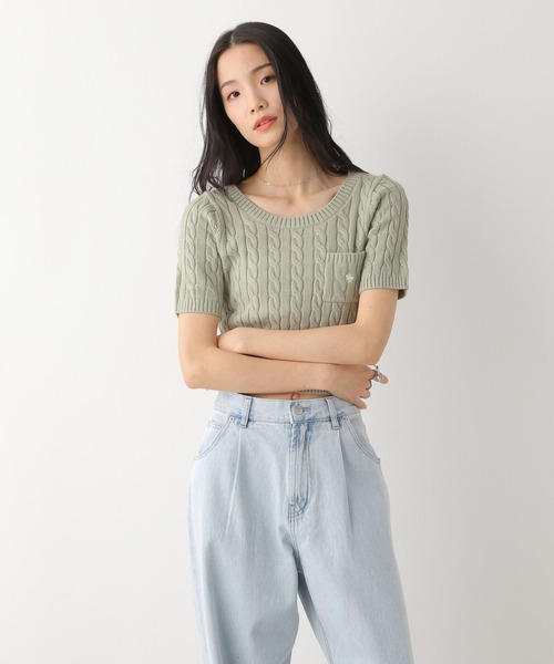 セール】【POLO BCS(ポロ・ビーシーエス)】ポケットニット（半袖
