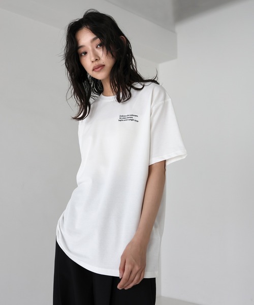 ★新品未使用タグ付　Mfil ミカコナカムラ　Tシャツ カットソー 40 白 N2500-1M024Z]NANGA(ナンガ) ECO HYBRID TEE (ODM PT) エコ