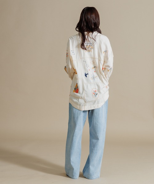AMERICAN RAG CIE パッチワーク刺繍シャツ MEN , WOMEN】LEIN パッチワーク刺繍シャツ – AMERICAN RAG CIE