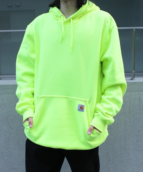 Carhartt(カーハート)の「《carhartt》カーハート プルオーバーパーカー ブランドロゴ ビッグシルエットパーカー K121(パーカー・メンズ・ブラック/グレー・L/XXL/S/M/XL)」の10枚目の写真