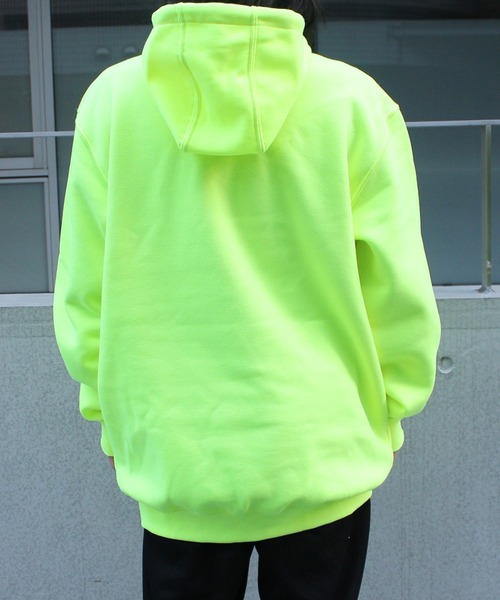 Carhartt(カーハート)の「《carhartt》カーハート プルオーバーパーカー ブランドロゴ ビッグシルエットパーカー K121(パーカー・メンズ・ブラック/グレー・L/XXL/S/M/XL)」の12枚目の写真