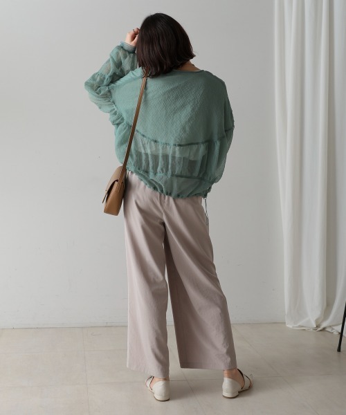 URBANRESEARCHROSSO シアーギャザーブルゾン URBAN RESEARCH ROSSO シアーギャザーブルゾン