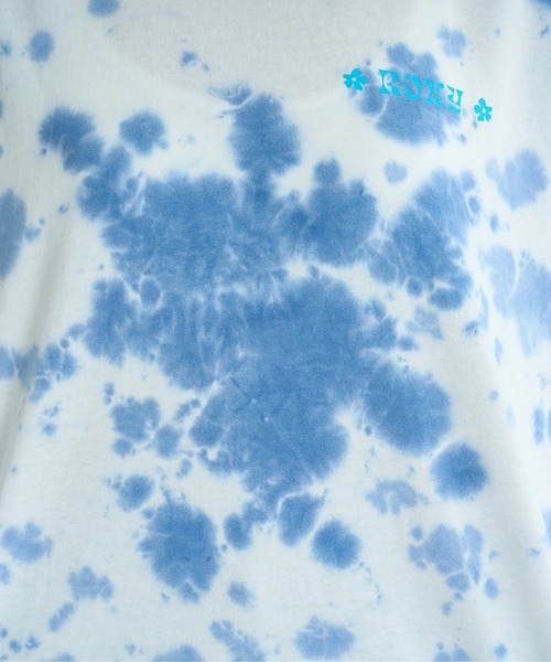 ROXY(ロキシー)の「SUMMER DREAMS /ロキシーバックプリントタイダイ柄半袖Tシャツ(Tシャツ/カットソー・レディース・オレンジ/ミント/ブルー・LARGE/MEDIUM/SMALL)」の17枚目の写真
