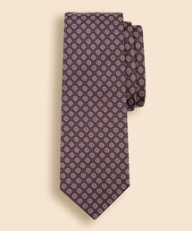 BROOKS BROTHERS | シルク フラワーモチーフ ジャカードタイ(ネクタイ)