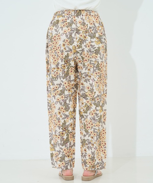 collex（コレックス）の「ボタニカルプリントパンツ（その他パンツ・レディース・イエロー/ネイビー・フリー）」の17枚目の写真