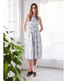 タックカシュクールフレンチワンピース（ワンピース）｜TONAL 