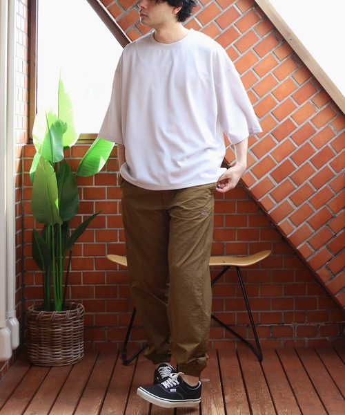 8(eight)(エイト)の「切替ワイドシルエットTシャツ(Tシャツ/カットソー・メンズ・グレー系その他/ブラック/ネイビー/ライトブラウン・LARGE/MEDIUM/X-LARGE)」の20枚目の写真