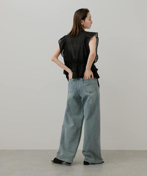 セール】フリルフレンチブラウス（シャツ/ブラウス）｜SENSE OF PLACE