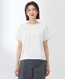 コットンスムース クルーネック Tシャツ（Tシャツ/カットソー