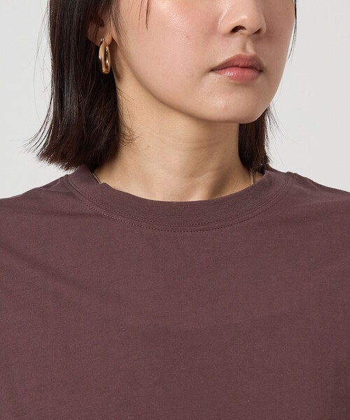 セール】【WEB限定】＜at ease＞クロップド ショートスリーブ T