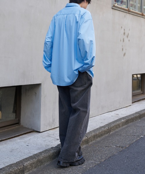 COLONY 2139（コロニートゥーワンスリーナイン）の「LAID刺繍長袖シャツ（シャツ/ブラウス・メンズ・サックスブルー/スカイブルー/ブラック/ブラウン・MEDIUM/LARGE）」の19枚目の写真