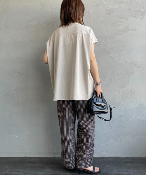 tシャツ 「MICA＆DEAL/マイカアンドディール」 別注 MARGE フレンチスリーブ ロゴプリントTシャツ レディース MICA&DEAL tシャツ 「MICA＆DEAL/マイカアンドディール」 別注