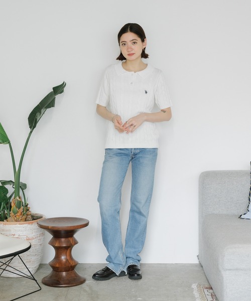 lu'u dan ニット　ポロ 組曲｜ポロ襟 ニットプルオーバー | Rakuten Fashion(楽天