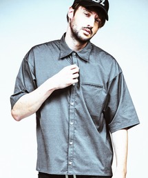 NO ID.（ノーアイディ）の「【NO ID.】Chambray Big Shirt / シャンブレー ビッグ シャツ（シャツ/ブラウス）」