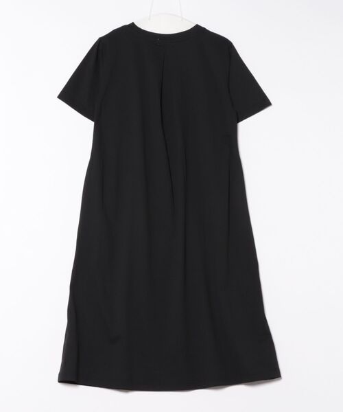 Arnold Palmer（アーノルドパーマー）の「タウン＆レジャー Tシャツ ワンピース（ワンピース・レディース・ブラック/アイボリー/カーキ・L/M/S）」の4枚目の写真