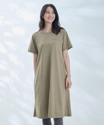 MHLカーキワンピース MHL. 「MHL.」 長袖ワンピース 1 グリーン レディース