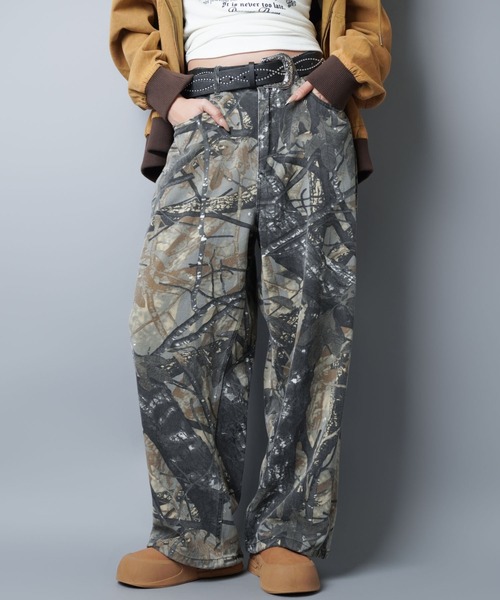 solol - camouflage ソルオル カモフラ リアルツリー solol