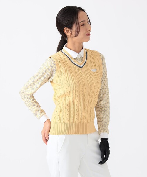 セール】PURPLE LABEL / チルデンニット ベスト（ニット/セーター