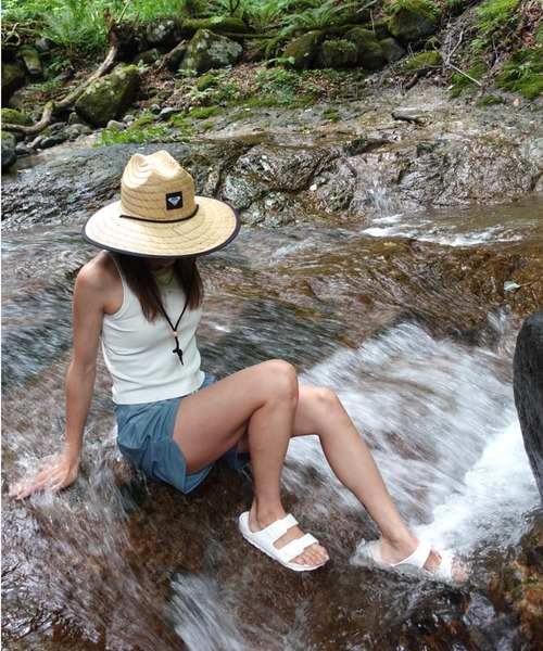 ROXY（ロキシー）の「【ZOZO限定アイテム】SIMPLE RIB RASH /ロキシー カップ付きラッシュガード セットアップ（水着）（水着・レディース・ブラック/ベージュ/ブルー・MEDIUM/LARGE）」の16枚目の写真