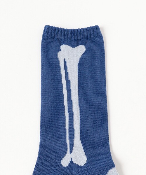 ROSTER SOX(ロスターソックス)の「【別注】ROSTER SOX / BONE SOX(ソックス/靴下・レディース・ブラック/ピンク/ホワイト/ブルー・ONE SIZE)」の6枚目の写真
