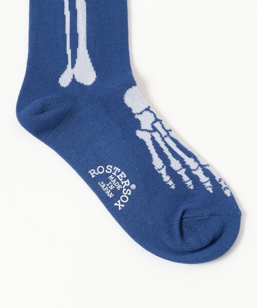 ROSTER SOX(ロスターソックス)の「【別注】ROSTER SOX / BONE SOX(ソックス/靴下・レディース・ブラック/ピンク/ホワイト/ブルー・ONE SIZE)」の7枚目の写真