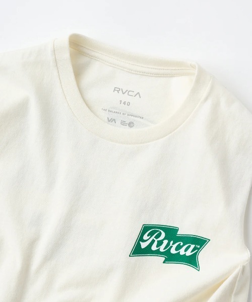 RVCA（ルーカ）の「RVCA キッズ ONSHORE TT タンクトップ 【2025年夏モデル】/ルーカキッズバックプリントマッスルタンクトップ（タンクトップ・キッズ・ブラック/オフホワイト/グリーン系その他/ピンク系その他・130/140/150/160）」の16枚目の写真